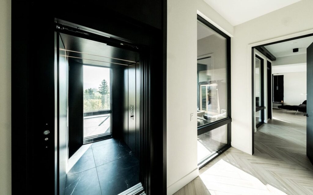 crystal home elevator