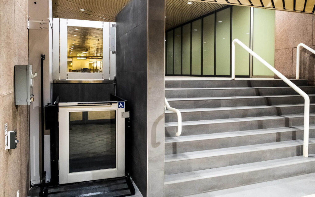 commercial exterior elevators and lifts