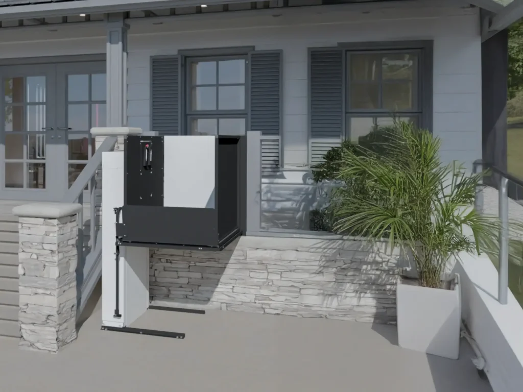 RAM Elevator + Lifts residential FlexLift render