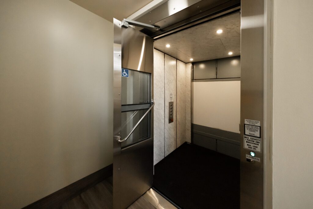 commercial low rise elevator